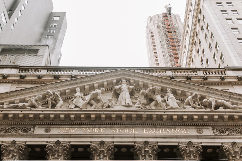 Traders working on the floor of the New York Stock Exchange